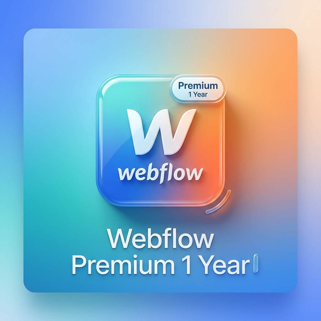 Webflow Premium 1 Year