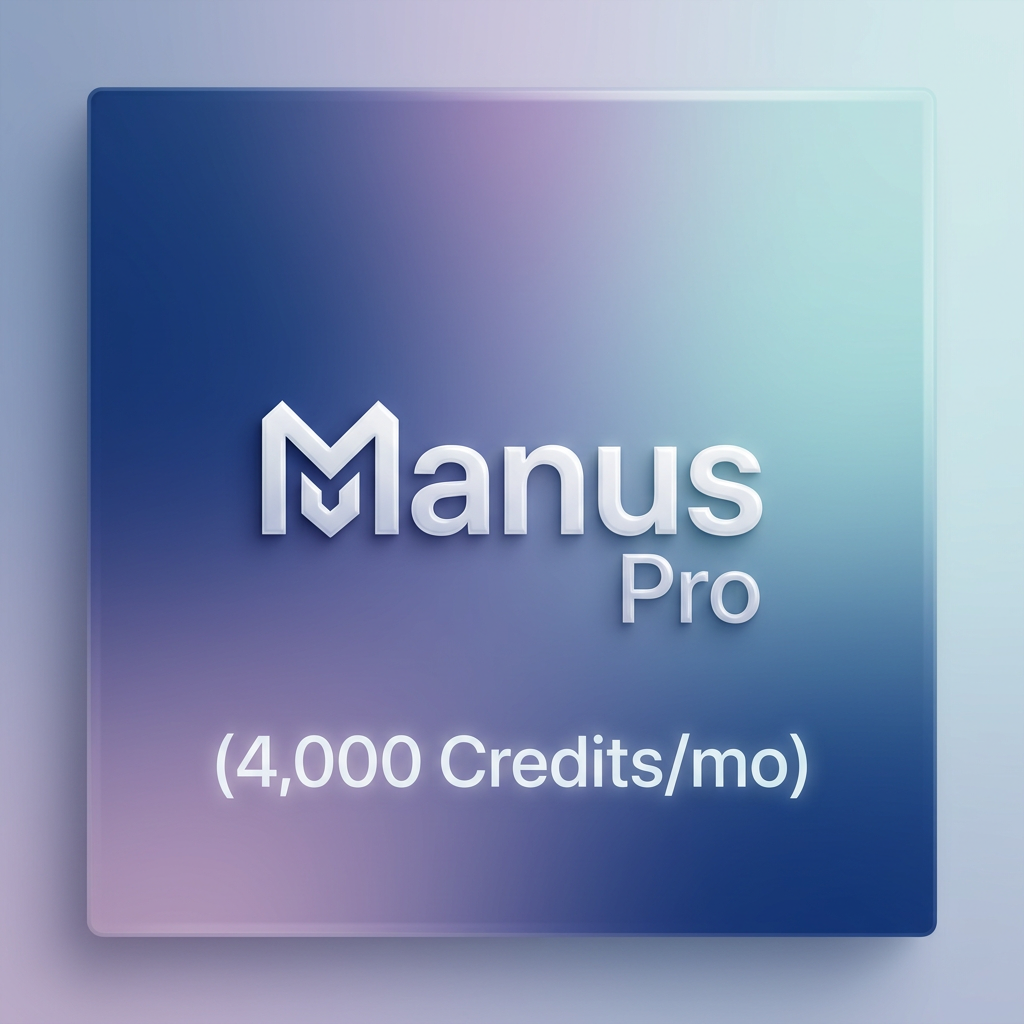 Manus Pro (4,000 Credits/mo)