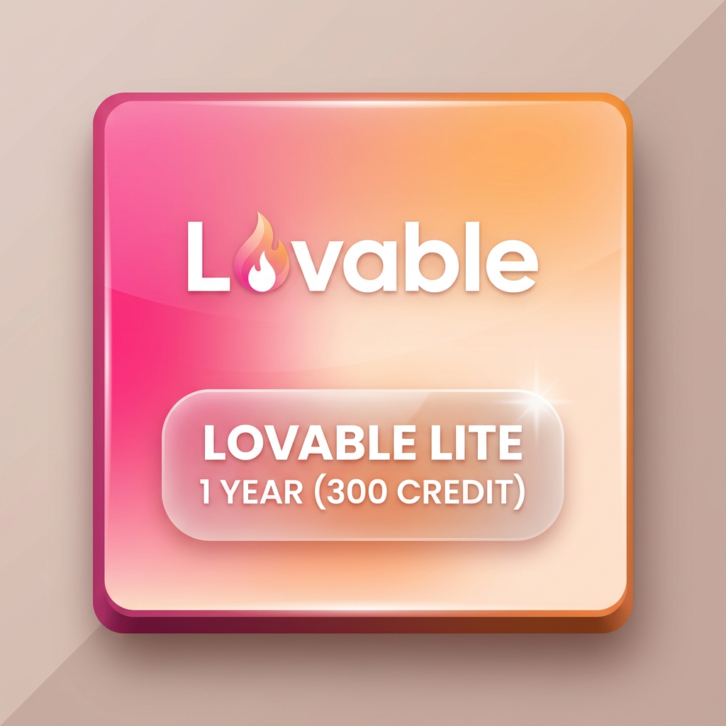 Lovable Lite 1 Year (300 credit)